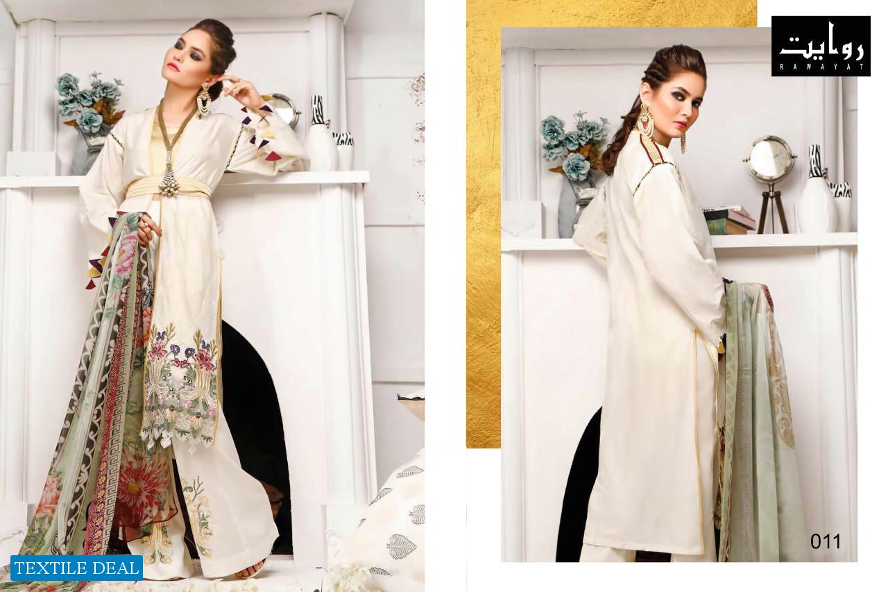 Riwayat Firdous heavy Embroidery Lawn Collection 2020 Pakistani Concept Catalog