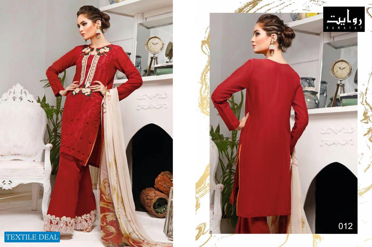 Riwayat Firdous heavy Embroidery Lawn Collection 2020 Pakistani Concept Catalog