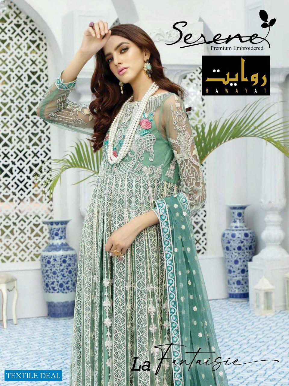 Riwayat Serene Chiffon 2020 Wholesale Pakistani Concept Dress