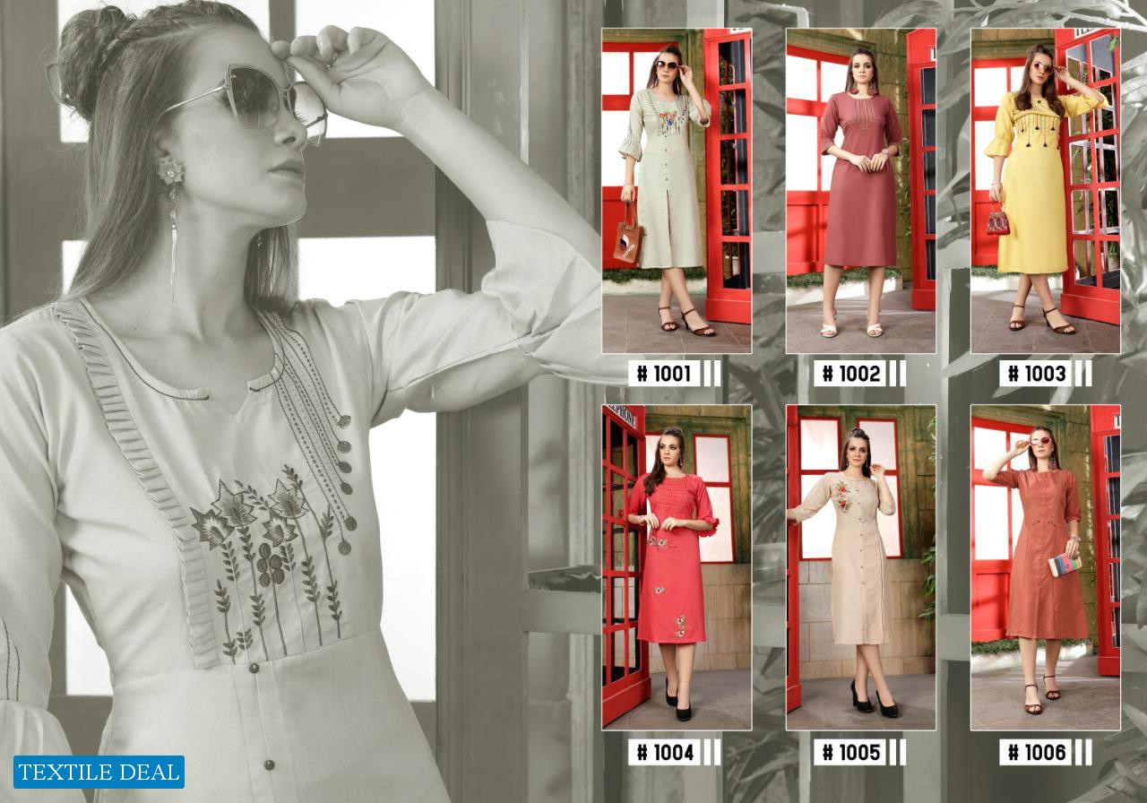 Riya Anishka Wholesale Full Stitched Kurtis