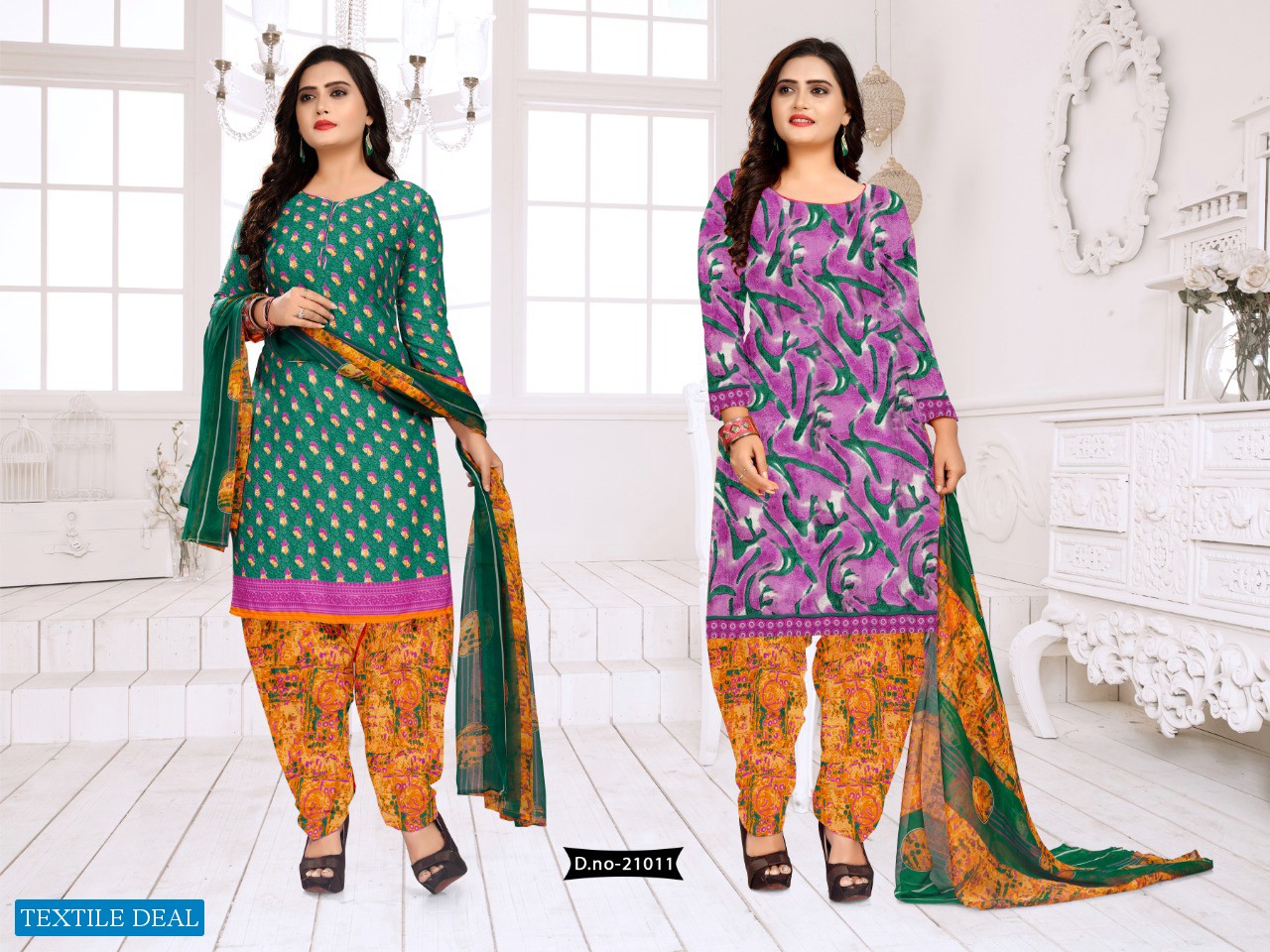 Rock Star Two Top Vol-21 Wholesale Printed Dress Material