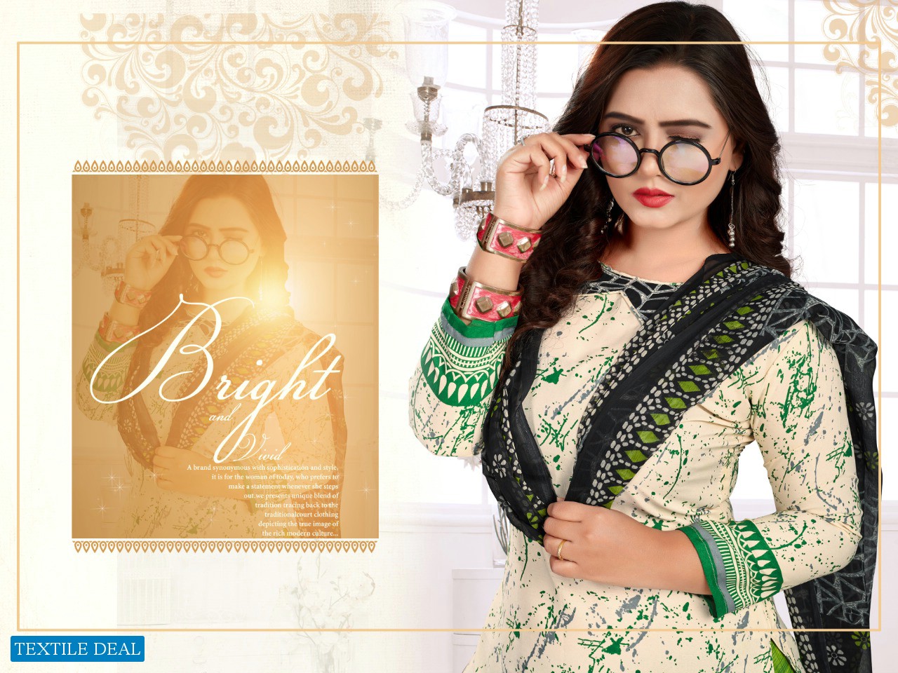 Rock Star Two Top Vol-21 Wholesale Printed Dress Material