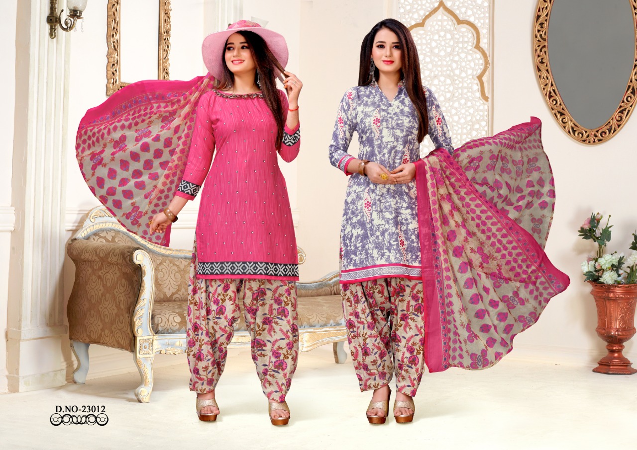 Rockstar Vol-23 Wholesale Two Top Dress Material Catalog