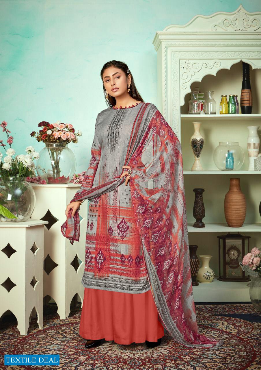 Roli Moli Mallika Heavy Designer Cotton With Sivorski Diamond Dress Material