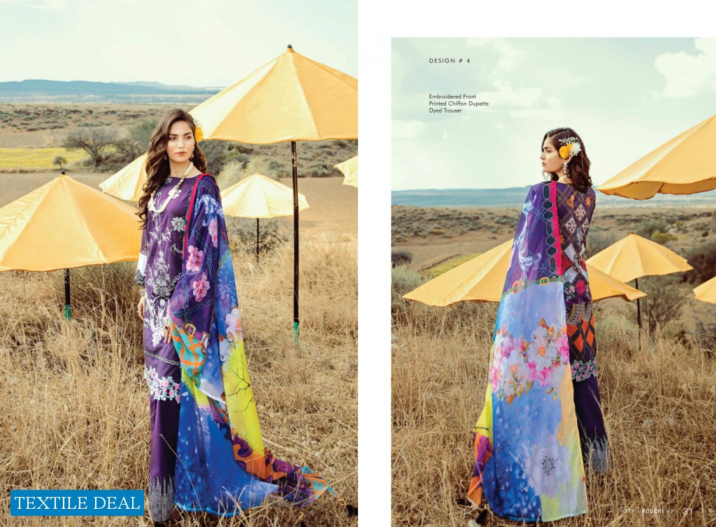 Rouche Signature Luxury Lawn Collection 2020 Wholesale Branded Pakistani Suits