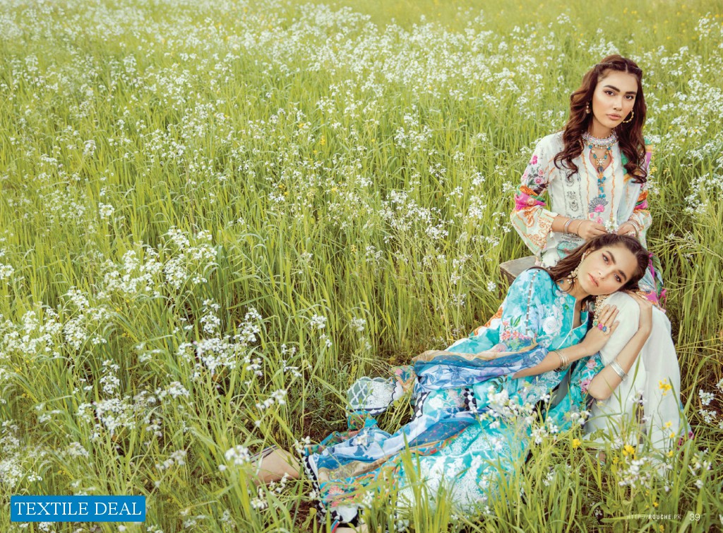 Rouche Signature Luxury Lawn Collection 2020 Wholesale Branded Pakistani Suits