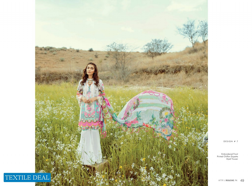 Rouche Signature Luxury Lawn Collection 2020 Wholesale Branded Pakistani Suits