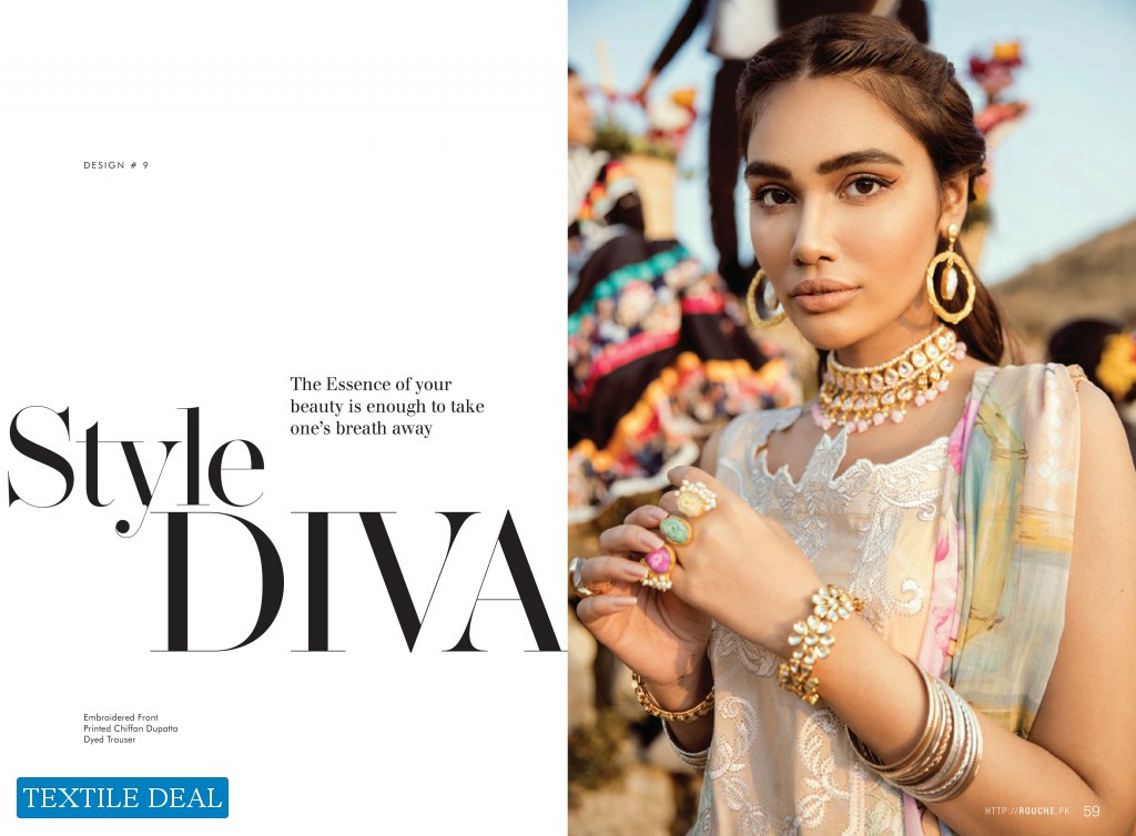 Rouche Signature Luxury Lawn Collection 2020 Wholesale Branded Pakistani Suits