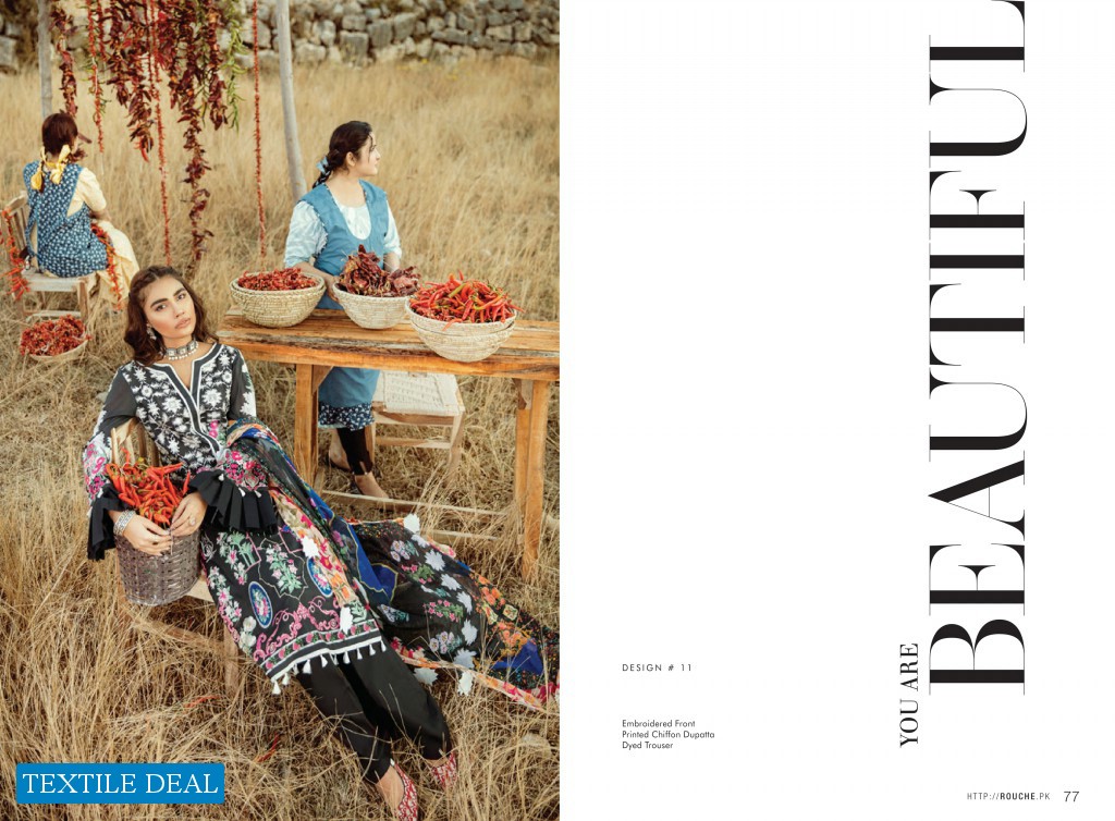 Rouche Signature Luxury Lawn Collection 2020 Wholesale Branded Pakistani Suits