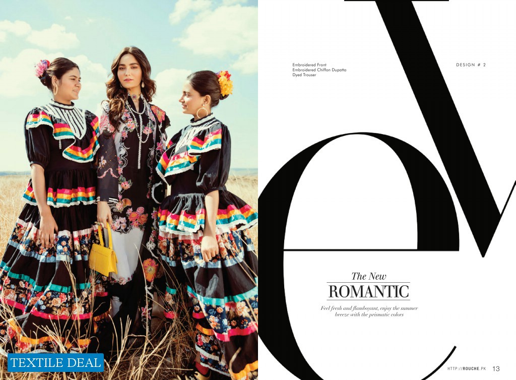 Rouche Signature Luxury Lawn Collection 2020 Wholesale Branded Pakistani Suits