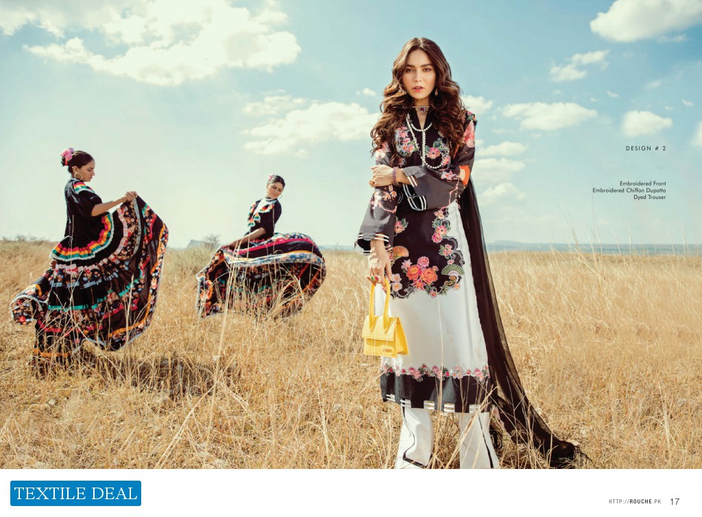 Rouche Signature Luxury Lawn Collection 2020 Wholesale Branded Pakistani Suits