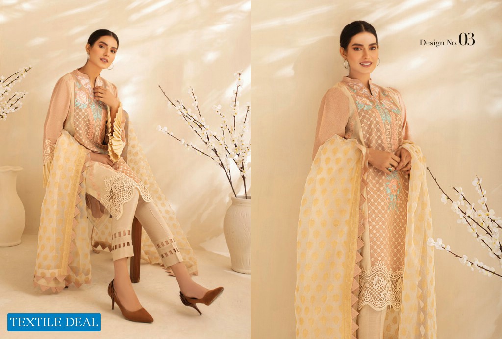 Rub Nawaz Chand Tara Embroidered Collection Wholesale Original Pakistani Dress