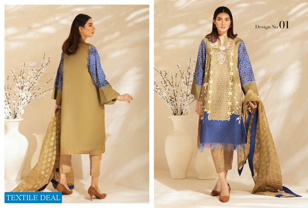 Rub Nawaz Chand Tara Embroidered Collection Wholesale Original Pakistani Dress