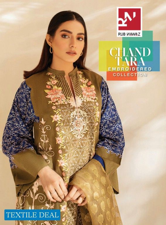 Rub Nawaz Chand Tara Embroidered Collection Wholesale Original Pakistani Dress