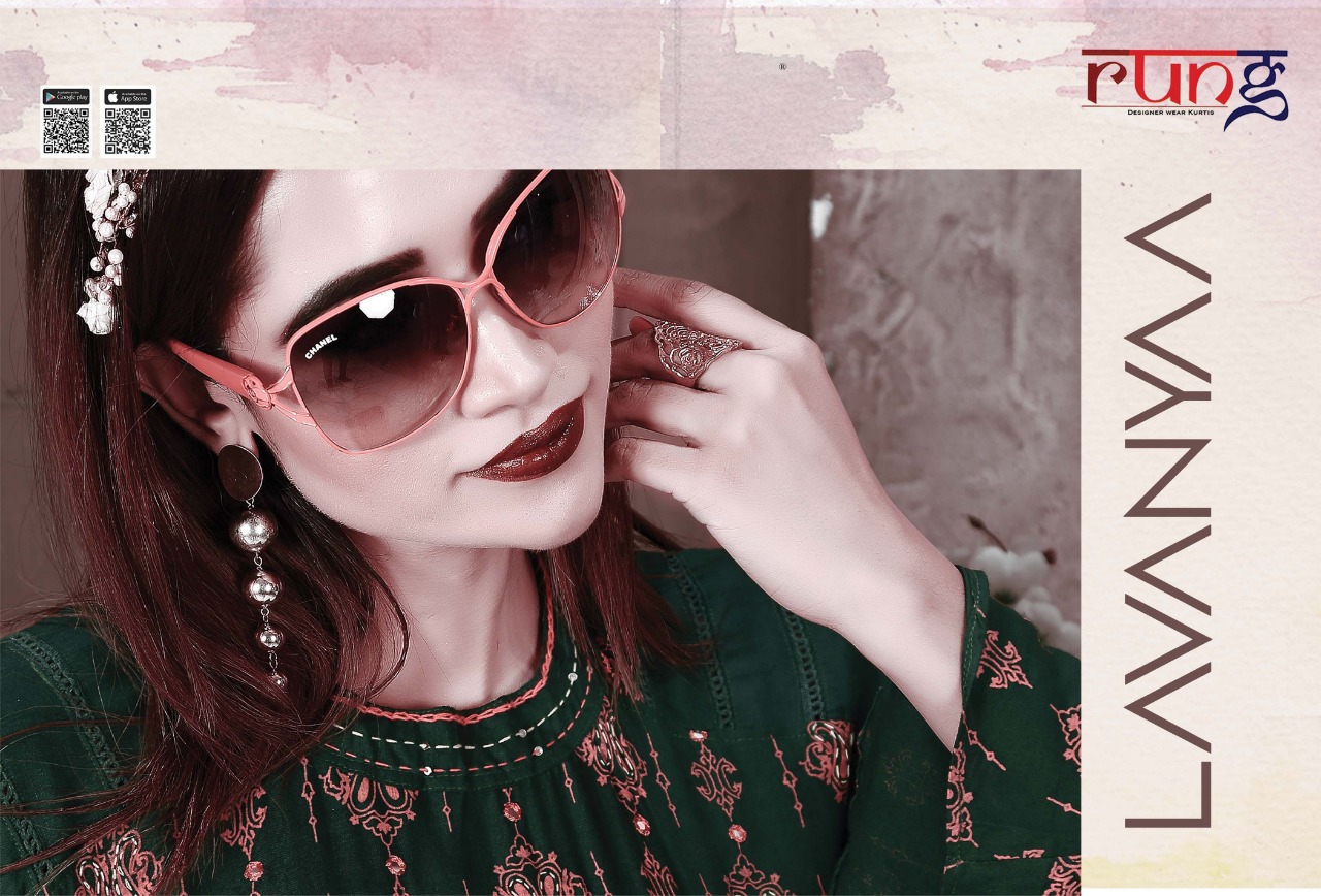 Rung Lavaniya Wholesale Designer Kurtis