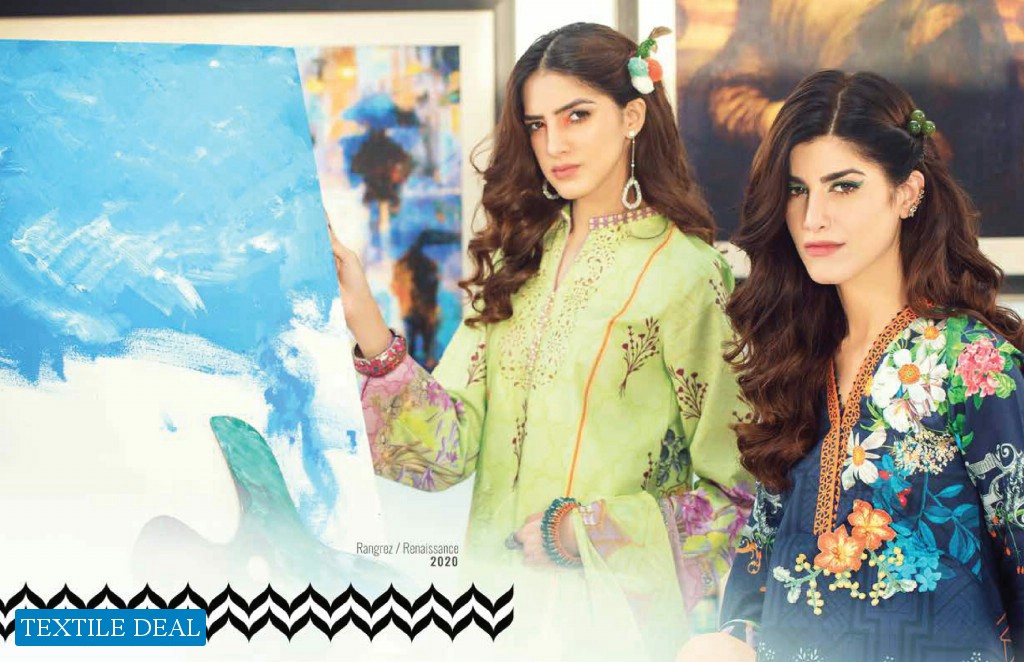 Rungrez Lawn Collection Wholesale original Pakistani Collection