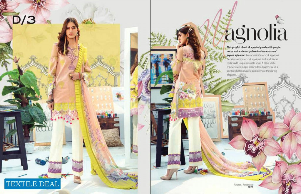 Rungrez Lawn Collection Wholesale original Pakistani Collection