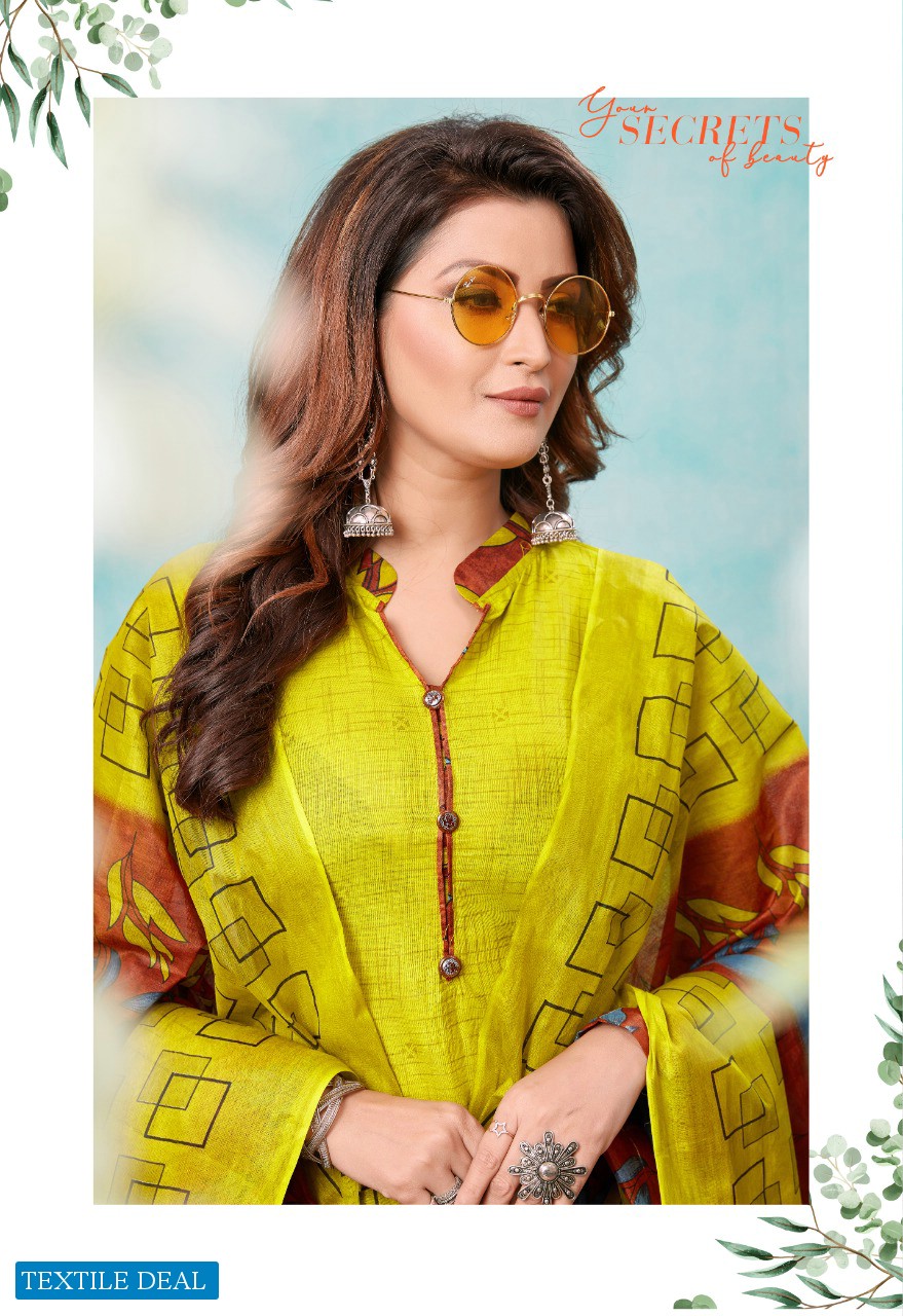 Rutu Bala wholesale Cotton Printed Patiyala Dress Material