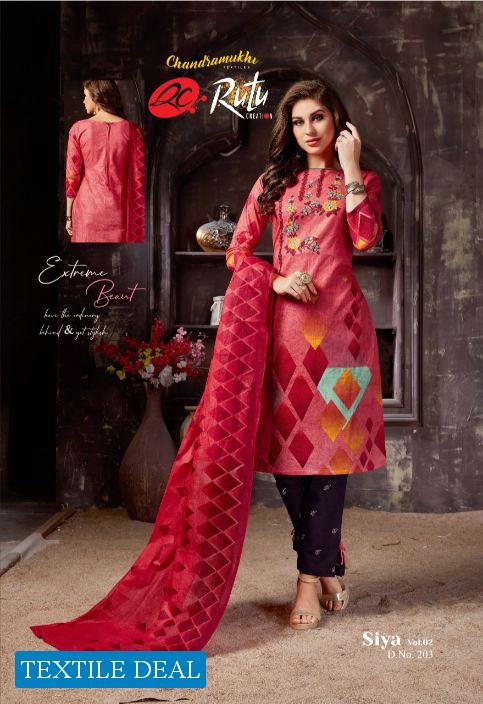 Rutu Siya Vol-2 Wholesale Shopping Dress Material