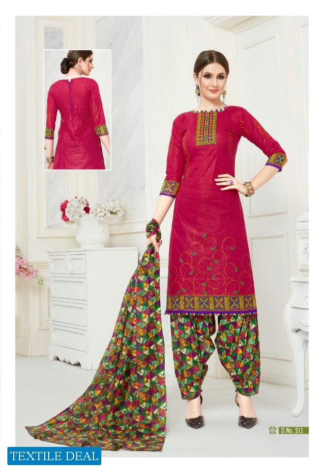 Rutu butterfly patiyala vol-5 Wholesale Dress Material