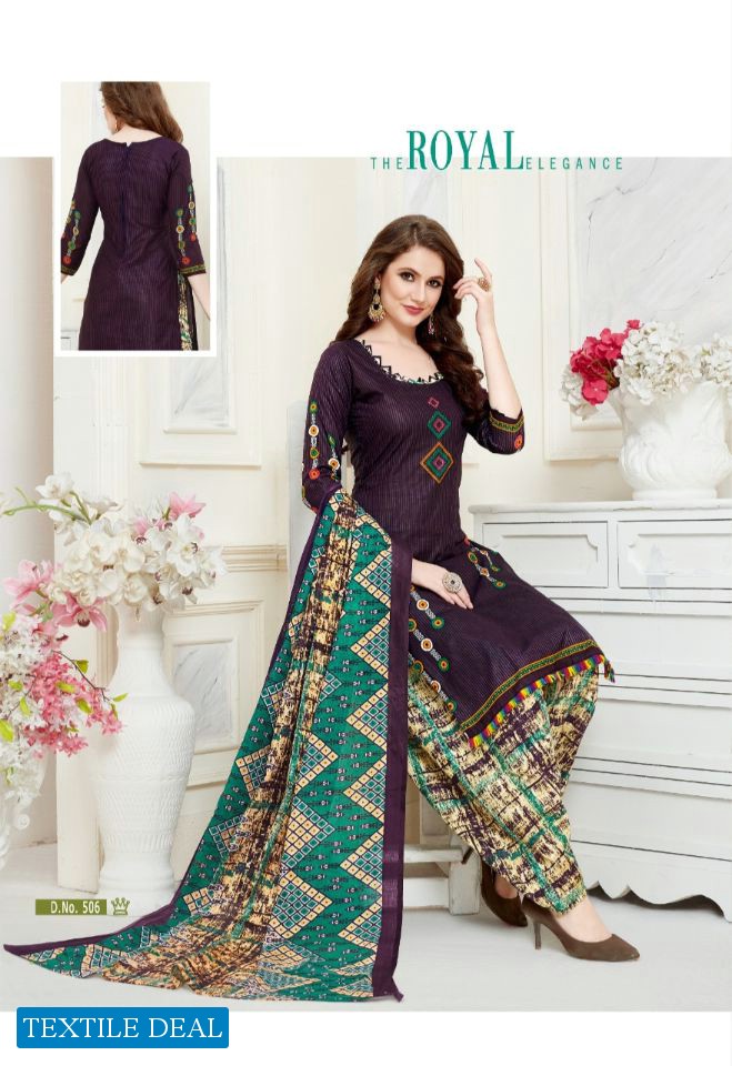 Rutu butterfly patiyala vol-5 Wholesale Dress Material