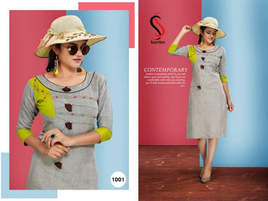 S S KURTIES PRESENTING DAISY RAYON EXCLUSIVE CASUAL WEAR KURTI WHOLESALER