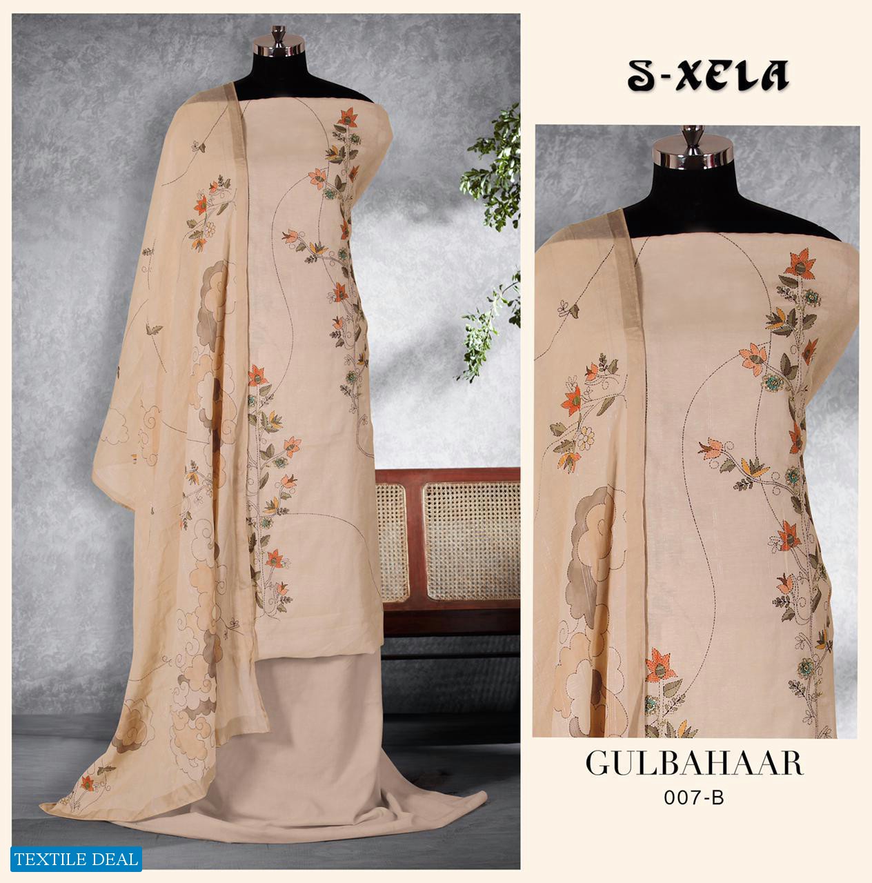 S-Xela Gulbahaar Wholesale Linen Digital Salwar Kameez