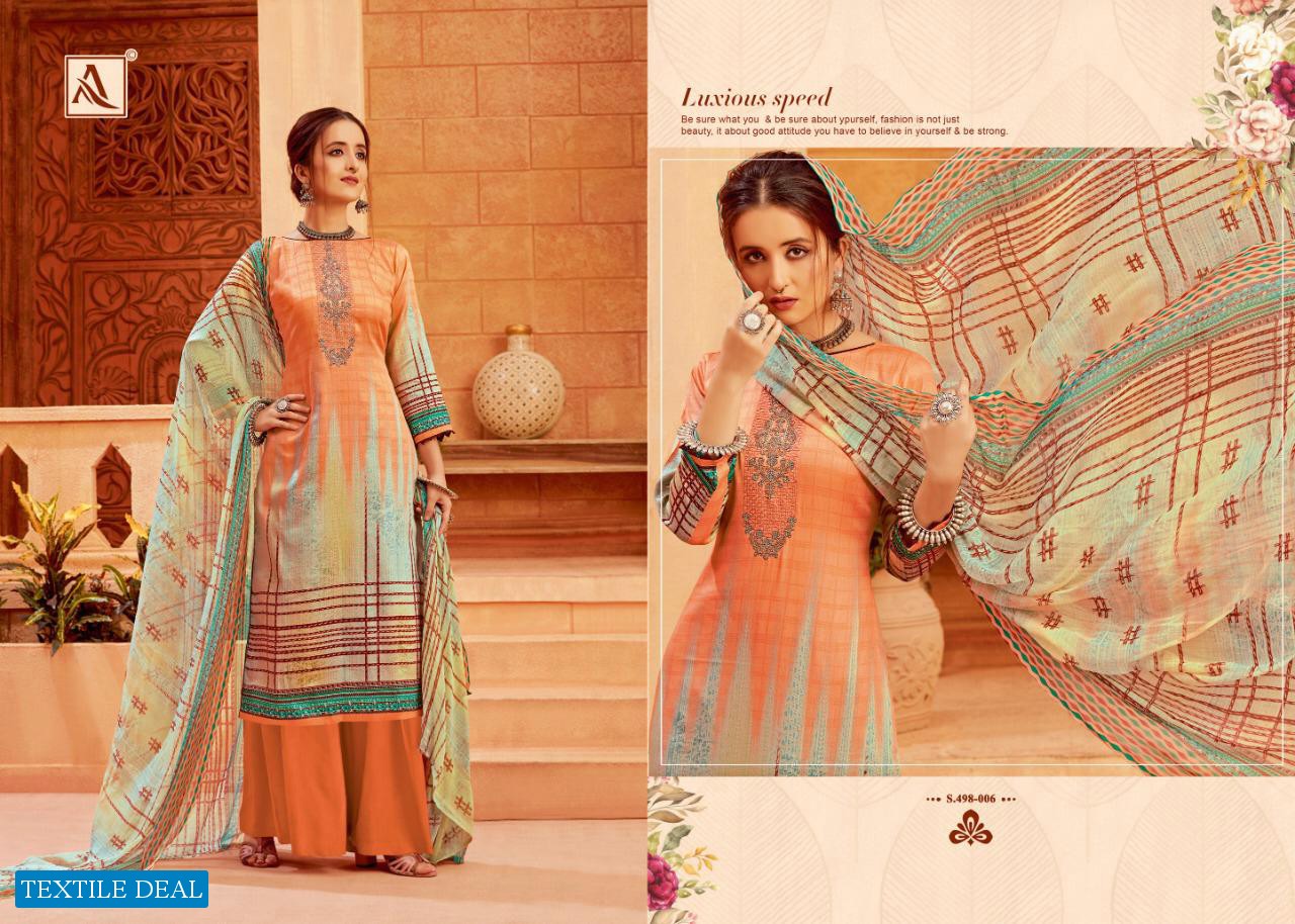 SAIRA BY ALOK SUIT JAM COTTON PRINT SIMPLE SOBAR LONG SALWAR KAMEEZ