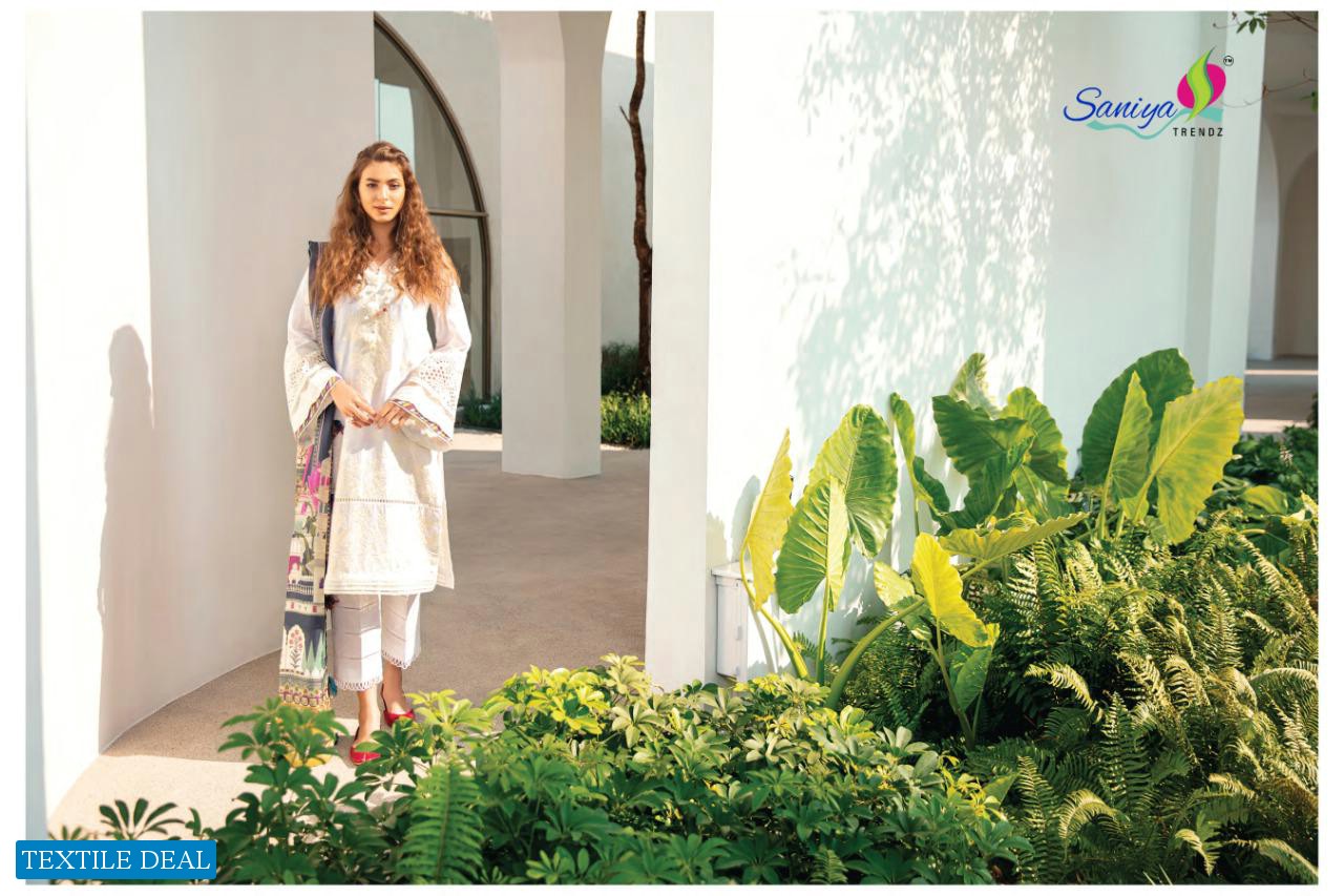 SANIYA TRENDZ ALMIRAH VOL 7 PURE COTTON PAKISTANI SUITS COLLECTION