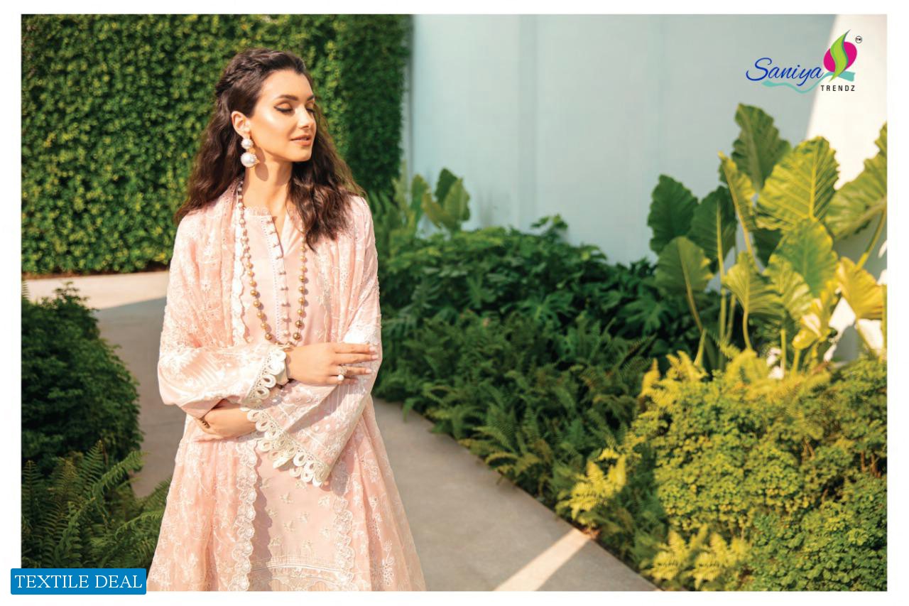 SANIYA TRENDZ ALMIRAH VOL 7 PURE COTTON PAKISTANI SUITS COLLECTION