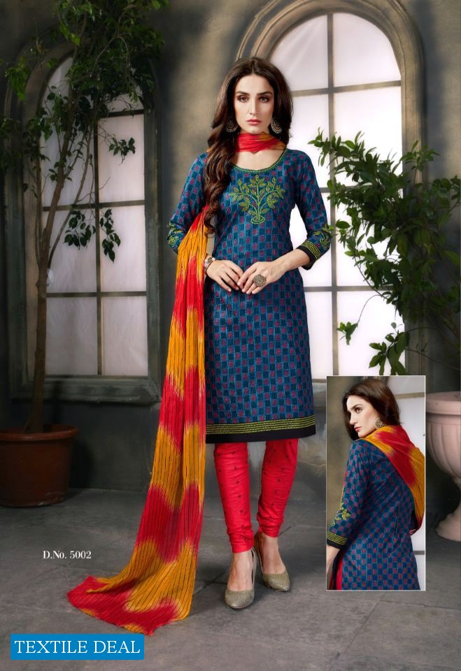 SC Laadki  Fifth Edition Wholesale Printed Dress Material