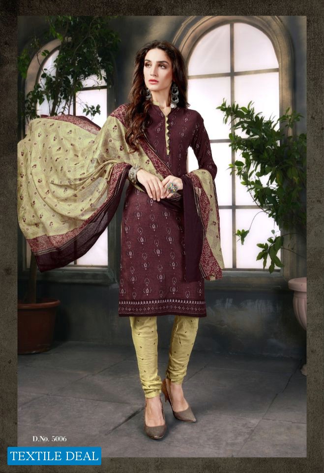SC Laadki  Fifth Edition Wholesale Printed Dress Material