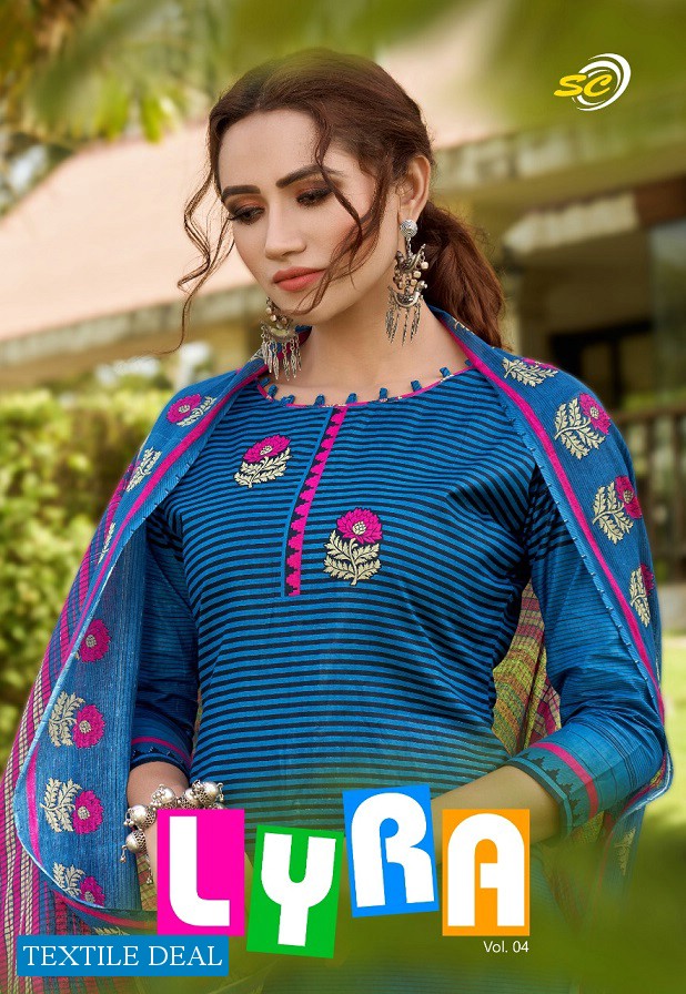 SC Lyra Vol-4 Wholesale Formal Dress Material
