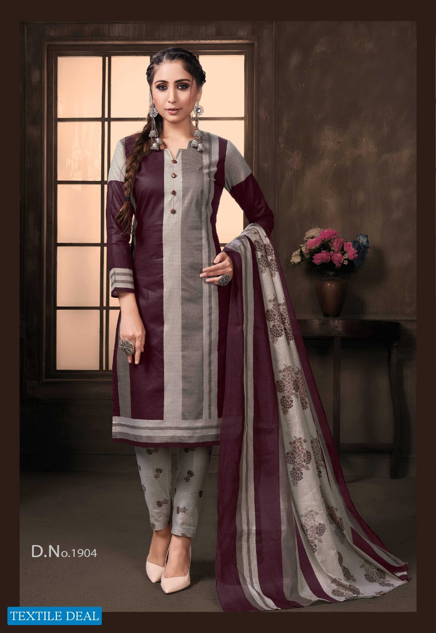 SC Three Star Vol-19 Wholesale printed Dress Material