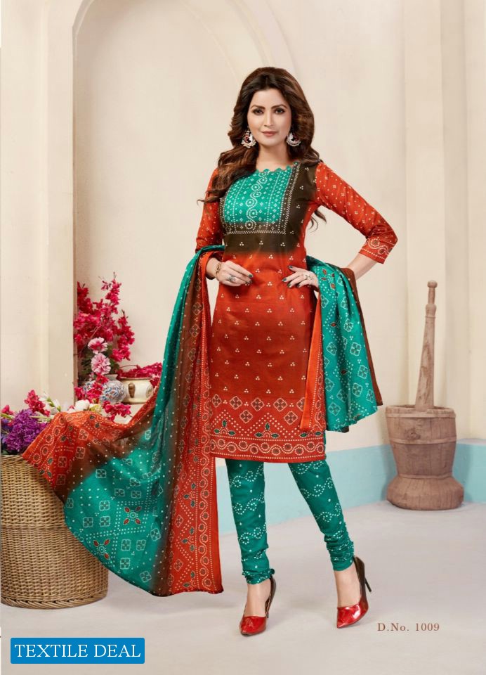SC bandhani Special Wholesale Printed Dress Material