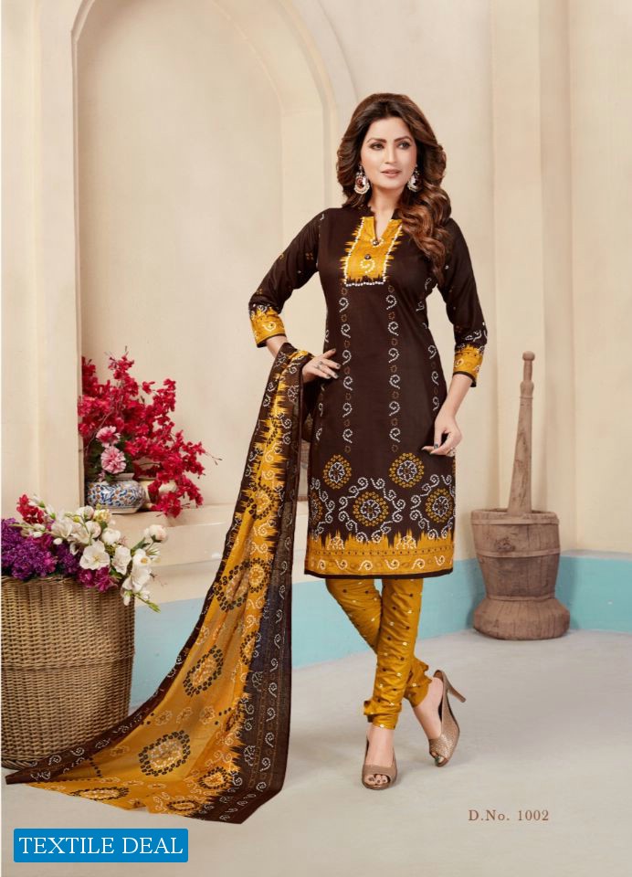 SC bandhani Special Wholesale Printed Dress Material