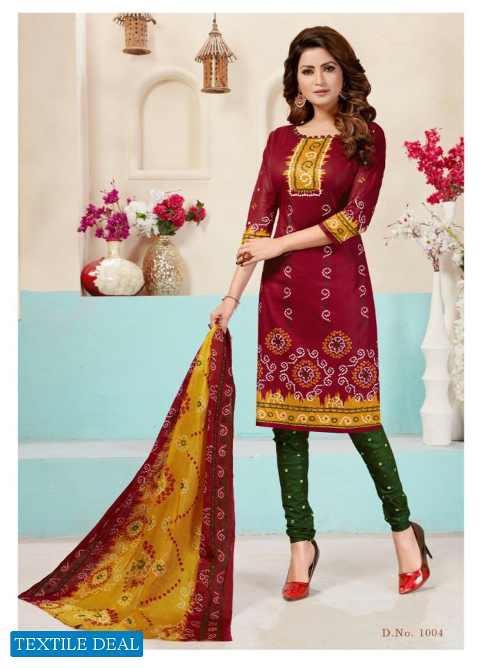 SC bandhani Special Wholesale Printed Dress Material