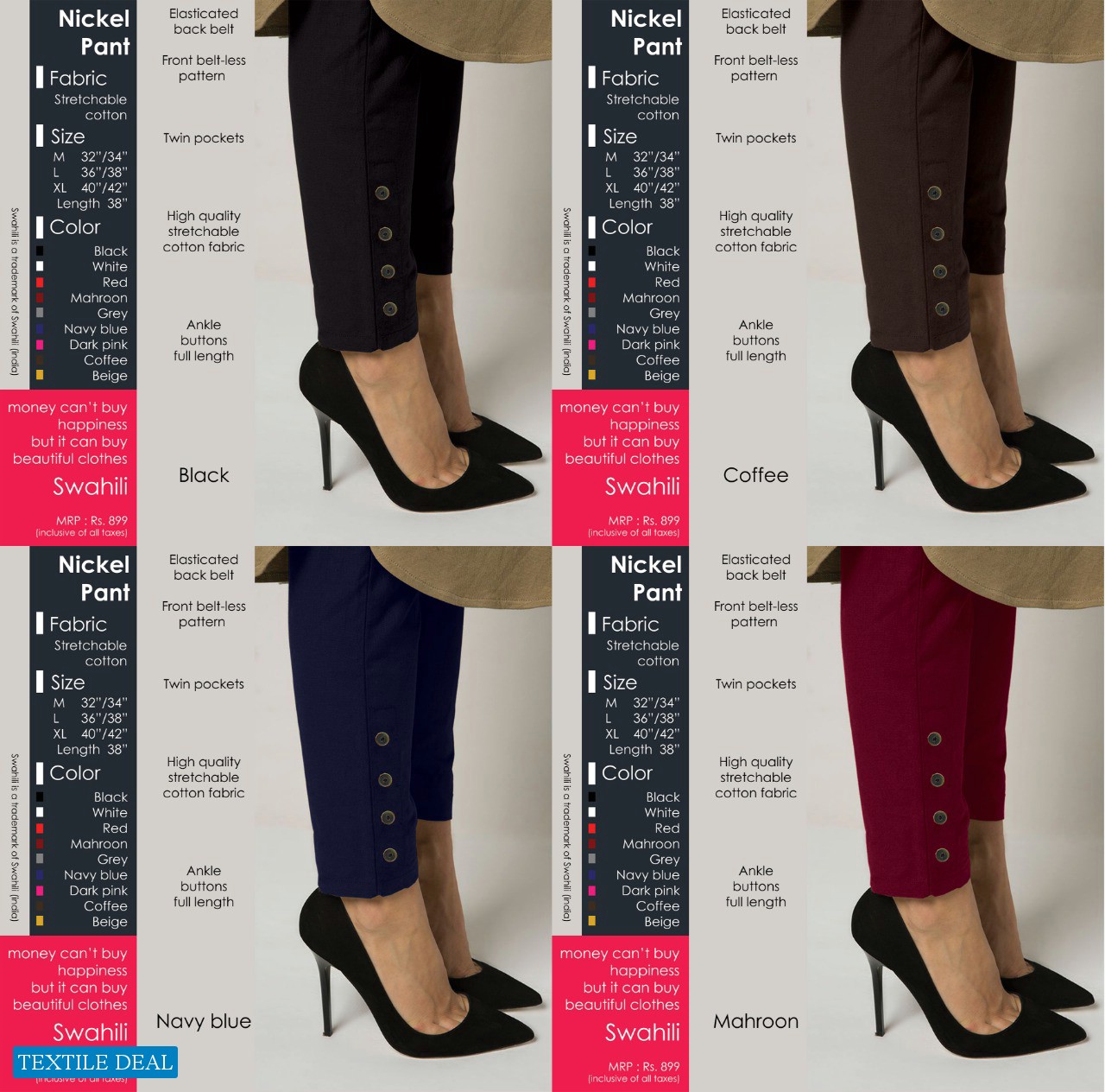 SFH Nickel Pant Wholesaler Womans Pants