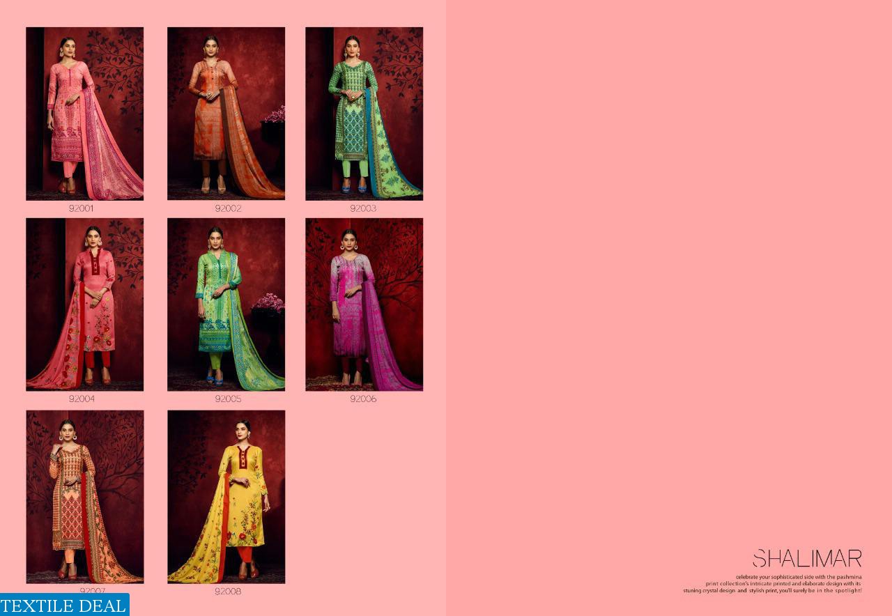 SHALIMAR VOL 3 BY SARGAM PRINTS PASHMINA CASUAL WEAR DRESS WHOLESALE PRICE