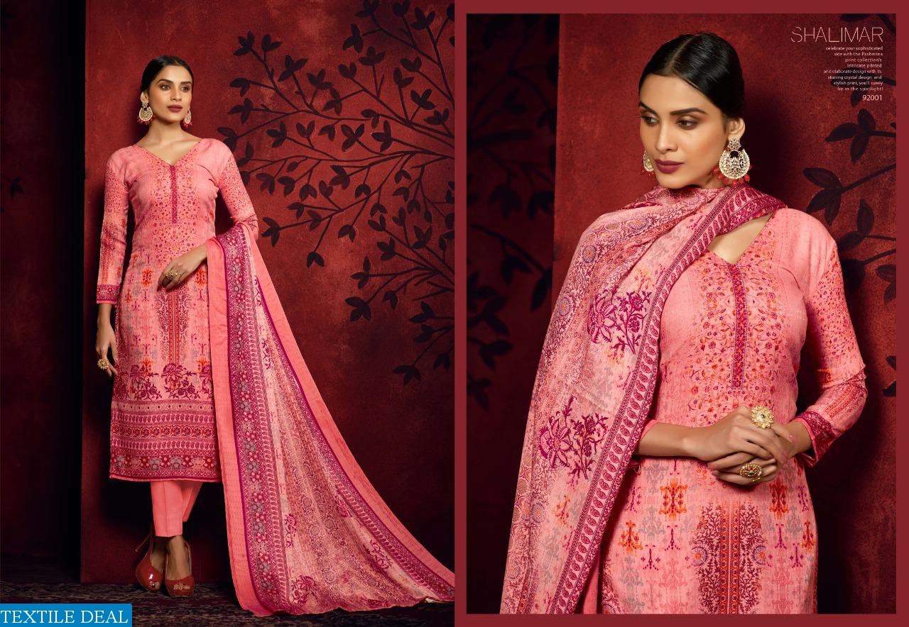 SHALIMAR VOL 3 BY SARGAM PRINTS PASHMINA CASUAL WEAR DRESS WHOLESALE PRICE