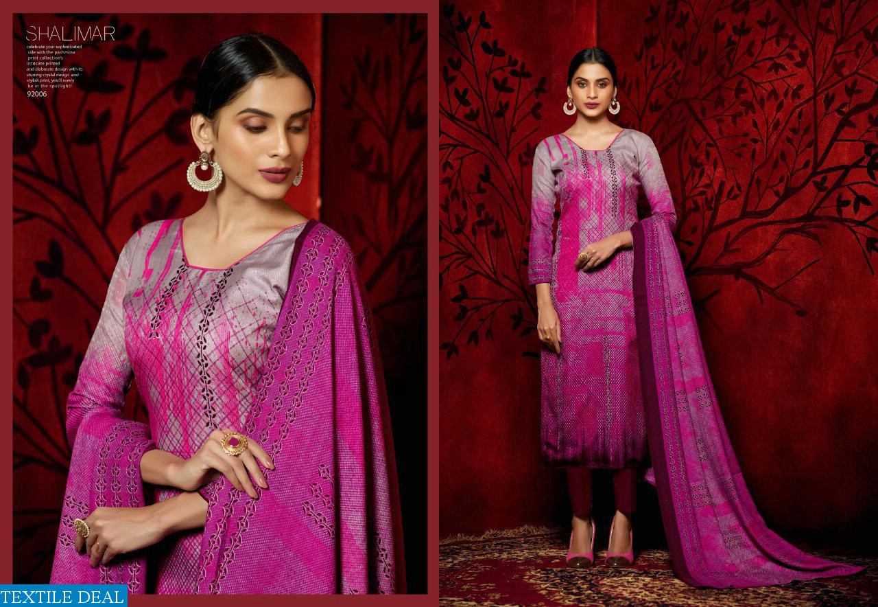 SHALIMAR VOL 3 BY SARGAM PRINTS PASHMINA CASUAL WEAR DRESS WHOLESALE PRICE