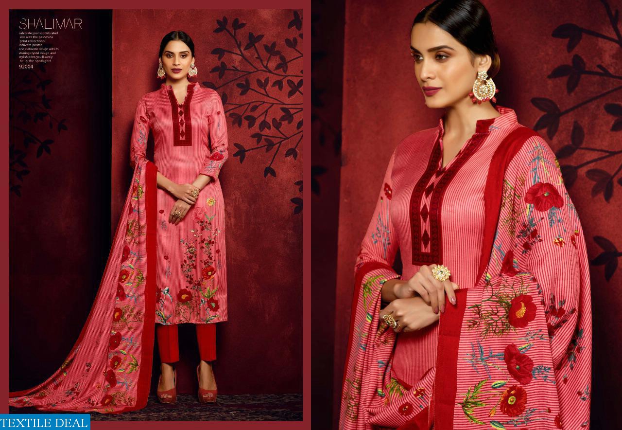 SHALIMAR VOL 3 BY SARGAM PRINTS PASHMINA CASUAL WEAR DRESS WHOLESALE PRICE