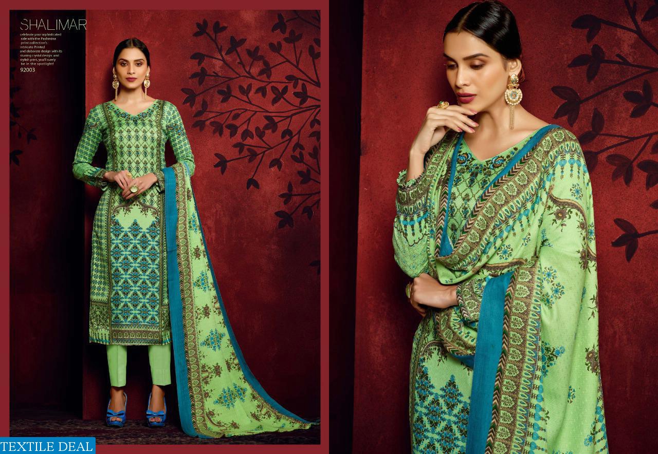 SHALIMAR VOL 3 BY SARGAM PRINTS PASHMINA CASUAL WEAR DRESS WHOLESALE PRICE