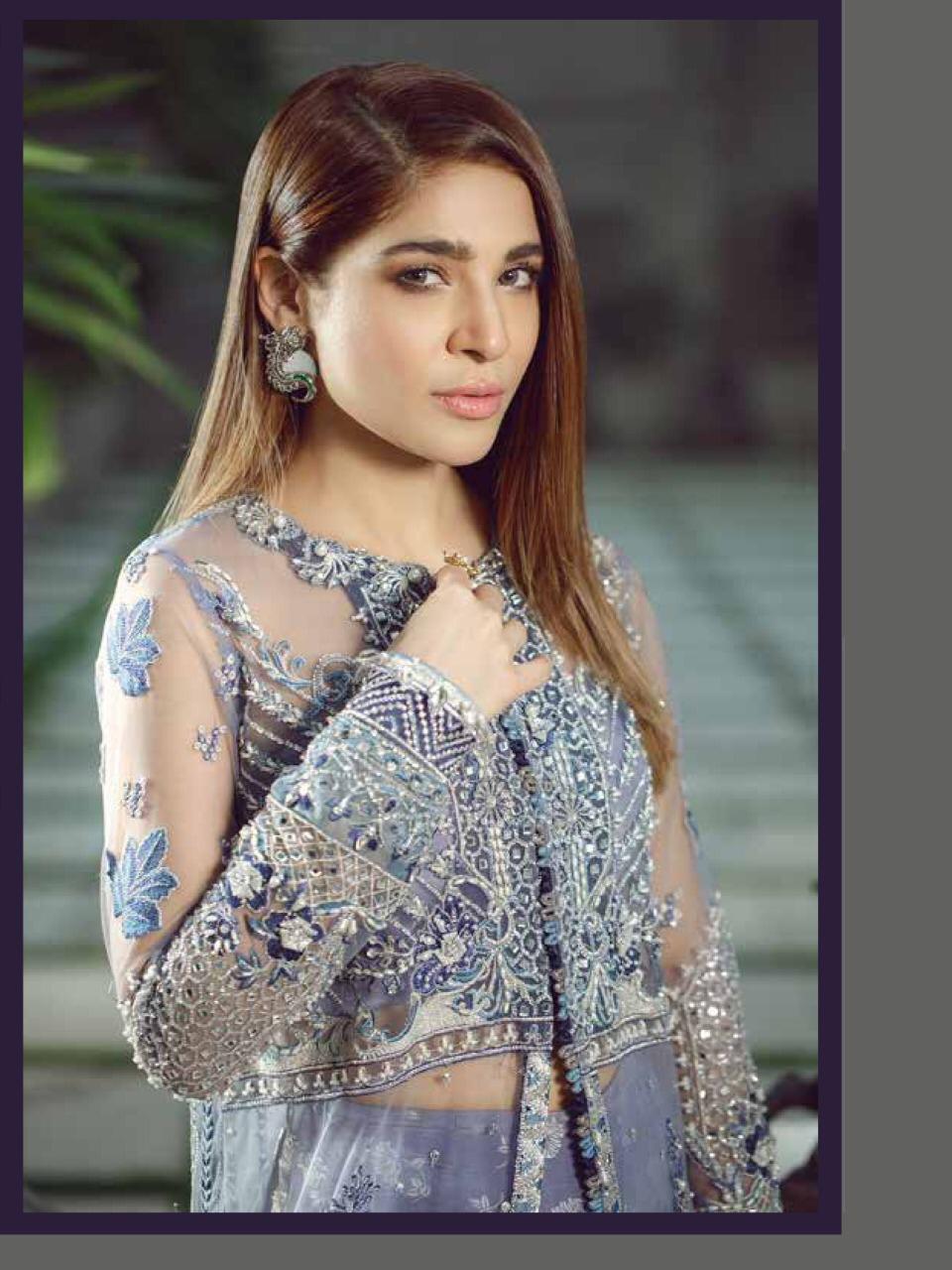 SHANAYA ROSE PREMIUM COLLECTION HEAVY NET WITH WORK PAKISTANI SUITS CONCEPT