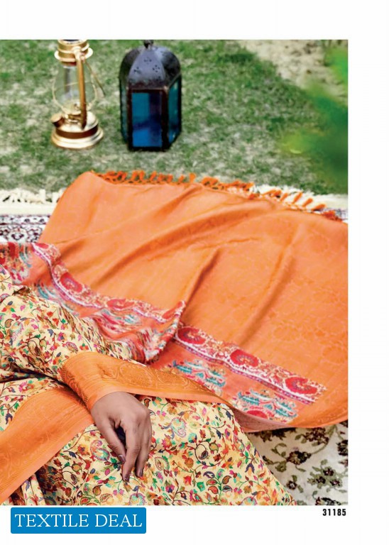 SHANGRILA LATIKA DIGITAL DOUBLE PALLU DIGITAL WEAVING SARI EXPORTER FROM SURAT