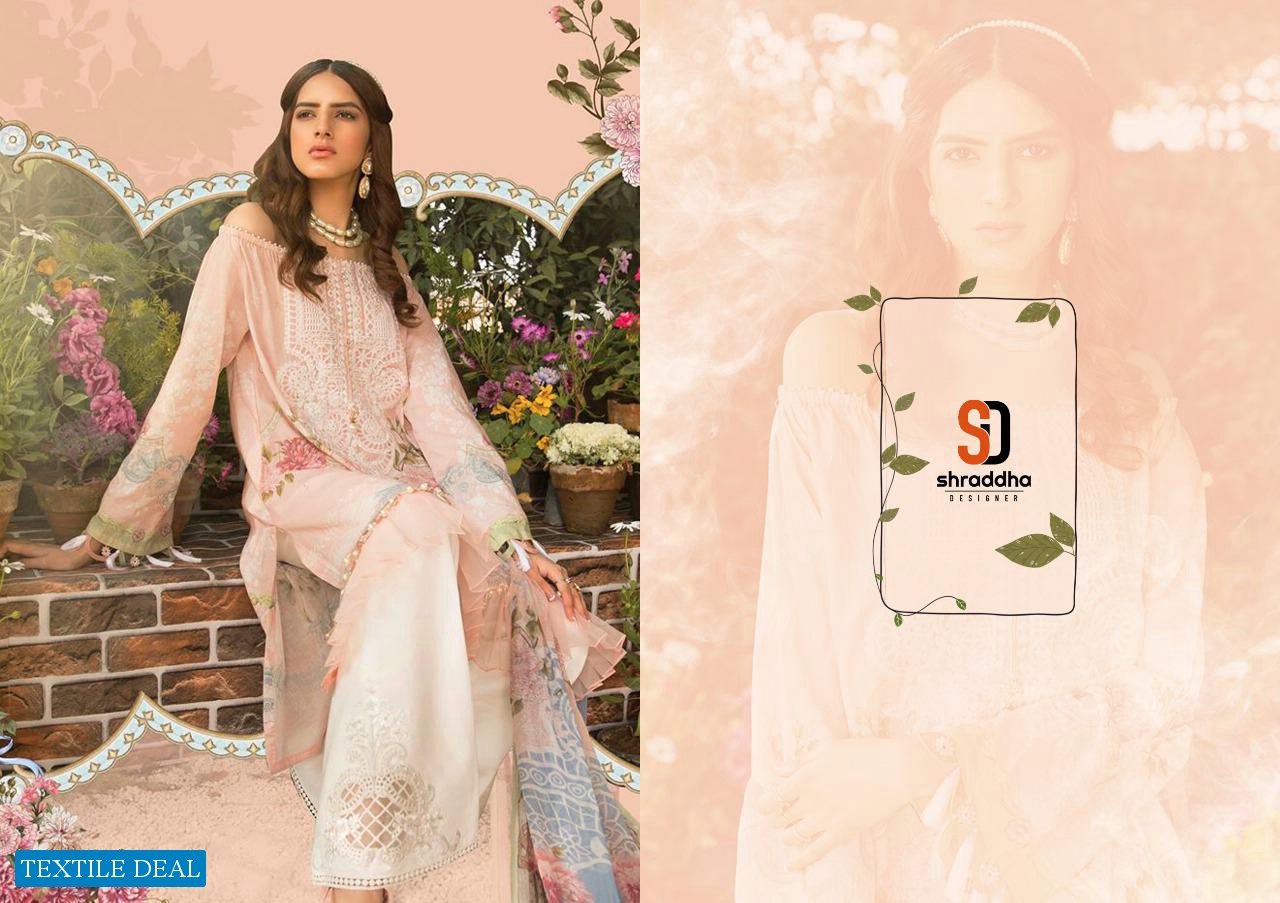 SHARADDHA DESIGNER M PRINT VOL 2 LAWN COTTON SALWAR SUIT COLLECTION