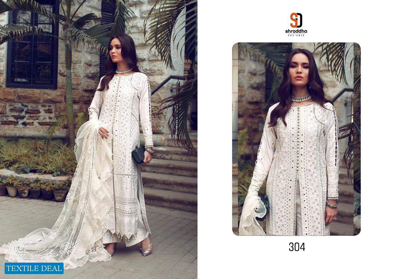 SHRADDHA DESIGNER SANA SAFINA COTTON COLLECTION VOL 3 LADIES PAKISTANI SUITS