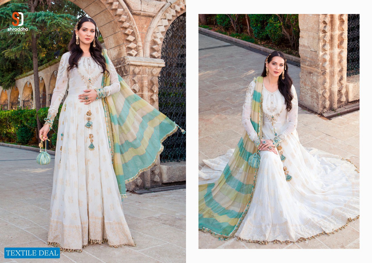 SHRADDHA MARIA B LAWN VOL 2 PAKISTANI COTTON LAWN SALWAR KAMEEZ