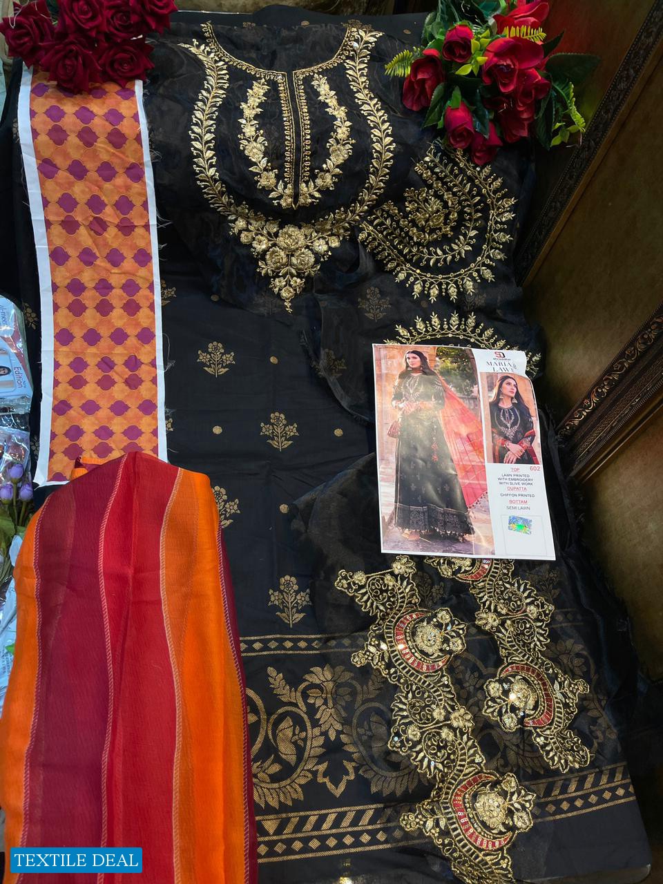 SHRADDHA MARIA B LAWN VOL 2 PAKISTANI COTTON LAWN SALWAR KAMEEZ