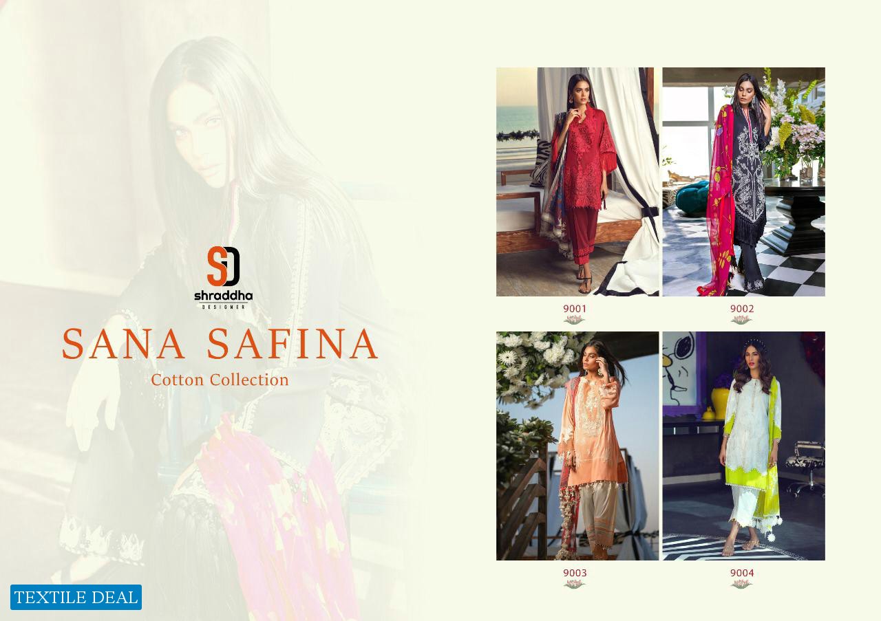 SHRADDHA SANA SAFINA COTTON PAKISTANI SALWAR KAMEEZ WHOLESALER